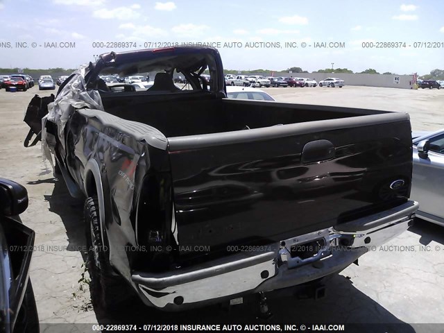 1FTWW31P76ED03634 - 2006 FORD F350 SRW SUPER DUTY BROWN photo 3