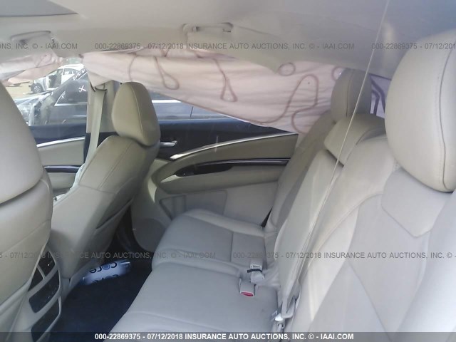 5FRYD4H48FB030894 - 2015 ACURA MDX TECHNOLOGY GRAY photo 8