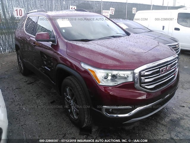 1GKKNULSXJZ158507 - 2018 GMC ACADIA SLT-1 Czerwony zdjęcie 1