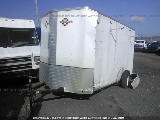 4YMCL1219DG013257 - 2013 CARRY ON TRAILER  WHITE photo 2