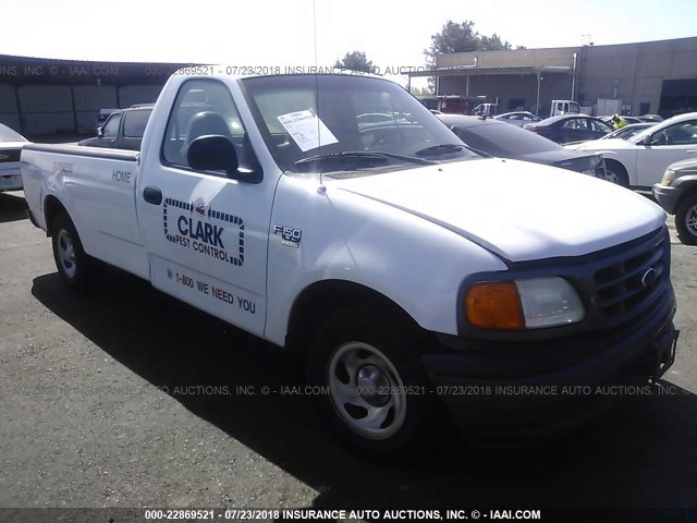 2FTRF17W74CA63696 - 2004 FORD F-150 HERITAGE CLASSIC WHITE photo 1