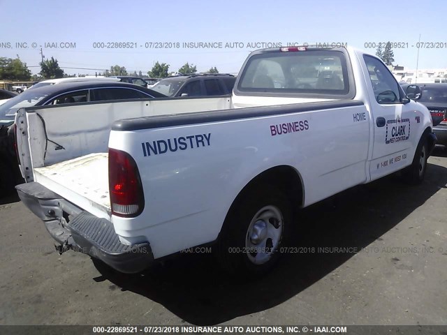 2FTRF17W74CA63696 - 2004 FORD F-150 HERITAGE CLASSIC WHITE photo 4