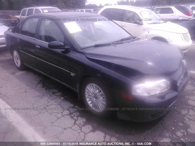 YV1TS92D141337038 - 2004 VOLVO S80 BLACK photo 1