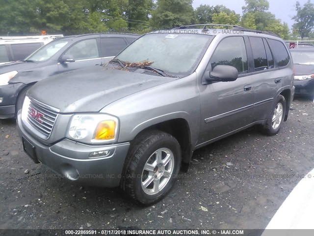 1GKDT33S592111169 - 2009 GMC ENVOY SLE GRAY photo 2