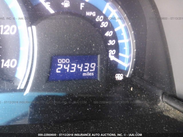 4T1BD1FK8EU137727 - 2014 TOYOTA CAMRY HYBRID/LE/XLE 黄色 照片 7