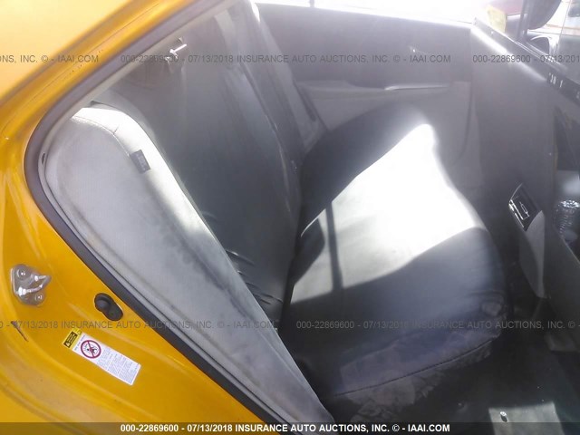 4T1BD1FK8EU137727 - 2014 TOYOTA CAMRY HYBRID/LE/XLE 黄色 照片 8