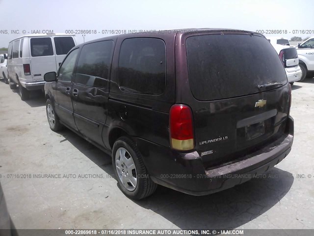 1GNDV23W98D184946 - 2008 CHEVROLET UPLANDER LS PURPLE photo 3