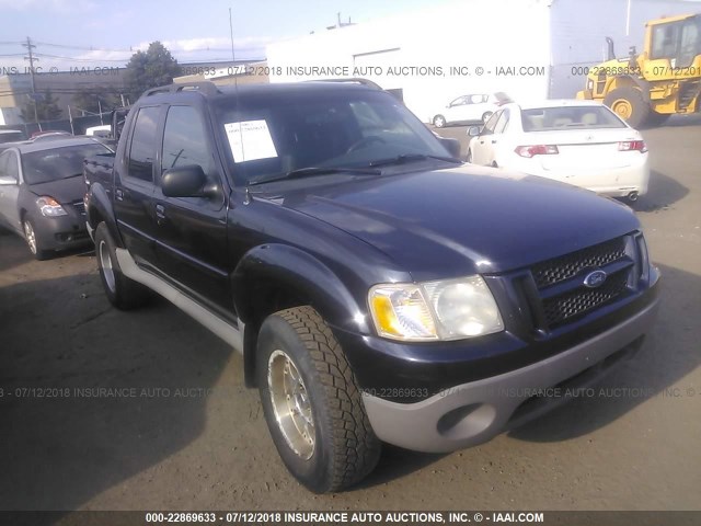 1FMZU77E11UB75577 - 2001 FORD EXPLORER SPORT TR  BLUE photo 1