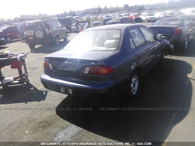 1NXBR12E6WZ070158 - 1998 TOYOTA COROLLA VE/CE/LE BLUE photo 4