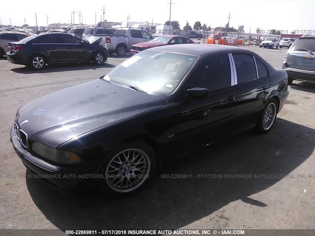 WBADT63452CK26138 - 2002 BMW 530 I AUTOMATIC BLACK photo 2