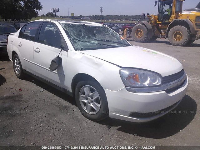 1G1ZT548X5F106447 - 2005 CHEVROLET MALIBU LS თეთრი ფოტო 1