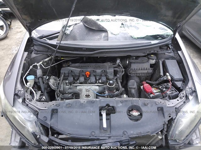 19XFB2F92DE040423 - 2013 HONDA CIVIC EXL 灰色 照片 10