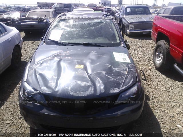 JF1GE6A60BH511482 - 2011 SUBARU IMPREZA 2.5I BLACK photo 6