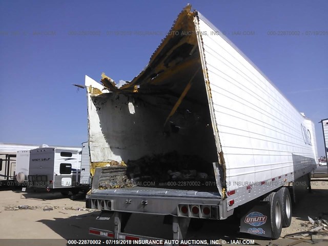 1UYVS2537GU737005 - 2016 UTILITY TRAILER MFG REEFER  WHITE photo 4