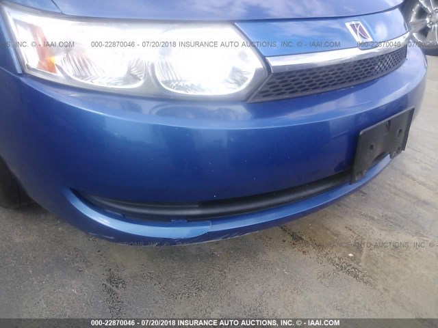 1G8AZ54F94Z174649 - 2004 SATURN ION LEVEL 2 蓝色 照片 6