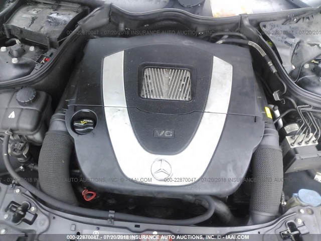 WDBRF92H67F892922 - 2007 MERCEDES-BENZ C 280 4MATIC BLACK photo 10