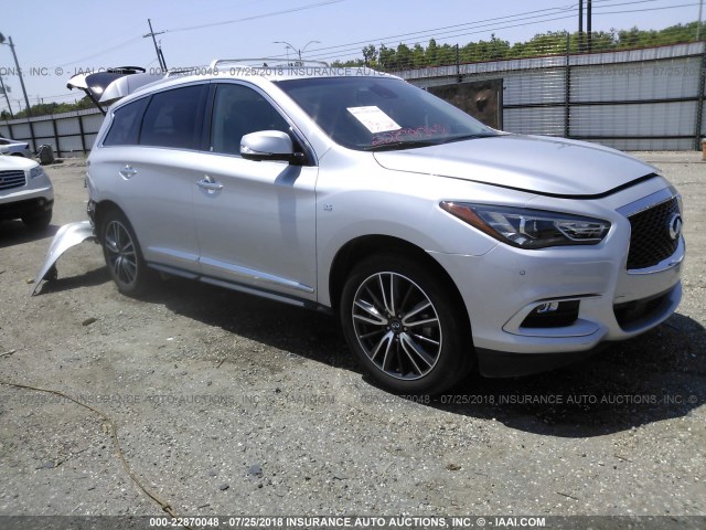 5N1AL0MN5GC526016 - 2016 INFINITI QX60 SILVER photo 1