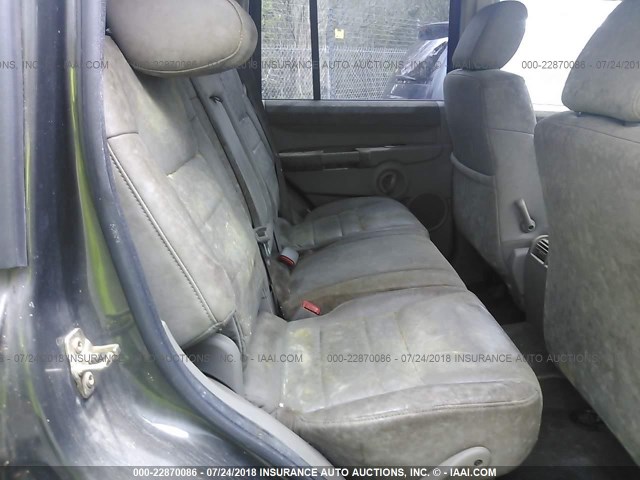 1J8HG48K36C209227 - 2006 JEEP COMMANDER ნაცრისფერი ფოტო 8