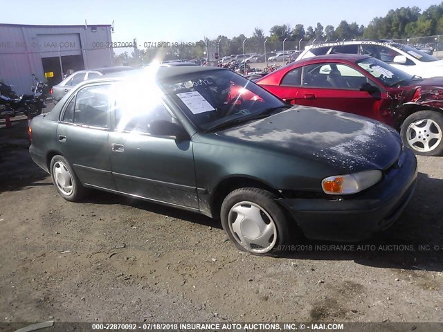 1Y1SK528X1Z430047 - 2001 CHEVROLET GEO PRIZM LSI GREEN photo 1