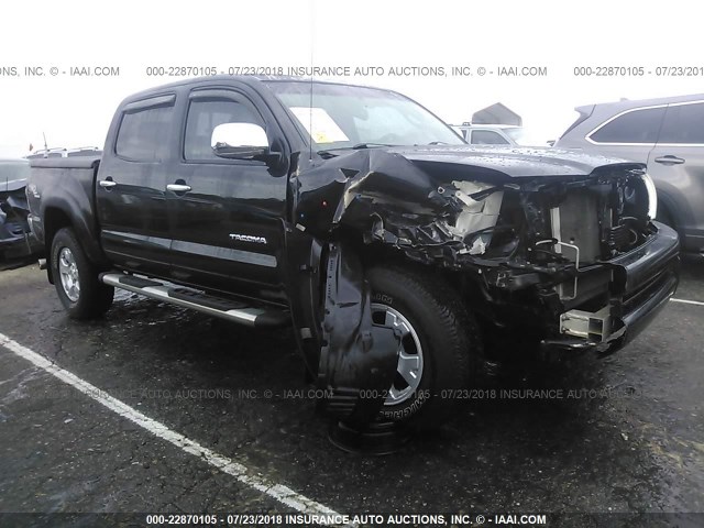 3TMJU62N09M073075 - 2009 TOYOTA TACOMA DOUBLE CAB PRERUNNER BLACK photo 1