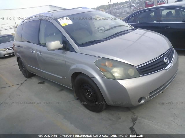 5N1BV28U17N105541 - 2007 NISSAN QUEST S/SE/SL GOLD photo 1