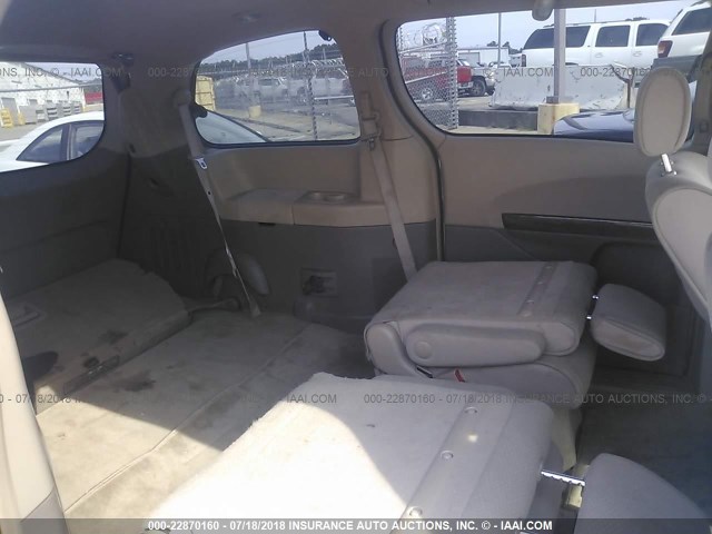 5N1BV28U17N105541 - 2007 NISSAN QUEST S/SE/SL GOLD photo 8