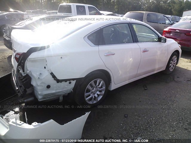 1N4AL3AP9HC113423 - 2017 NISSAN ALTIMA 2.5/S/SV/SL/SR WHITE photo 4