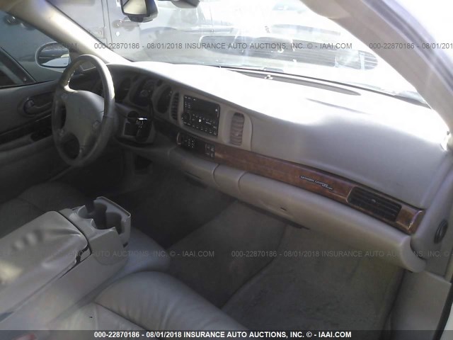 1G4HR54K91U296062 - 2001 BUICK LESABRE LIMITED WHITE photo 5