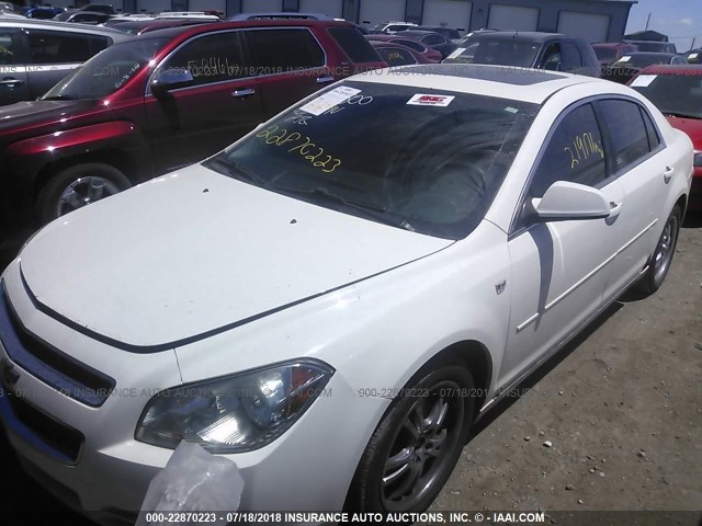 1G1ZH57B484296500 - 2008 CHEVROLET MALIBU 1LT თეთრი ფოტო 6