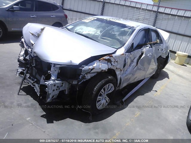 4T4BF1FK2DR289503 - 2013 TOYOTA CAMRY L/SE/LE/XLE Gümüş foto 2