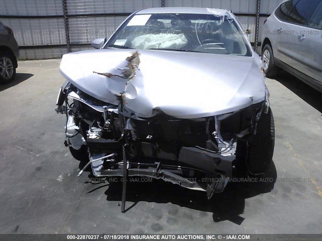 4T4BF1FK2DR289503 - 2013 TOYOTA CAMRY L/SE/LE/XLE SILVER photo 6
