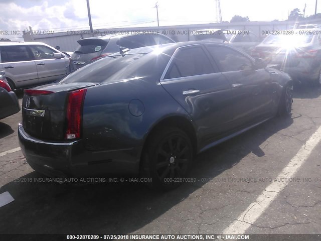 1G6DG5E51C0127152 - 2012 CADILLAC CTS LUXURY COLLECTION GRAY photo 4