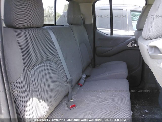 1N6AD0ER5EN731191 - 2014 NISSAN FRONTIER S/SV/SL/PRO-4X GRAY photo 8