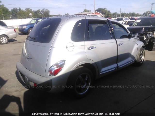 3C4FY48B33T516912 - 2003 CHRYSLER PT CRUISER CLASSIC SILVER photo 4