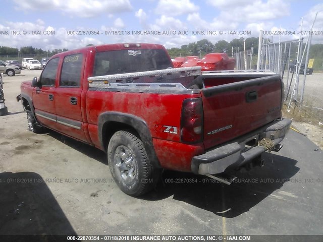 2GCEK13T741434597 - 2004 CHEVROLET SILVERADO K1500 RED photo 3