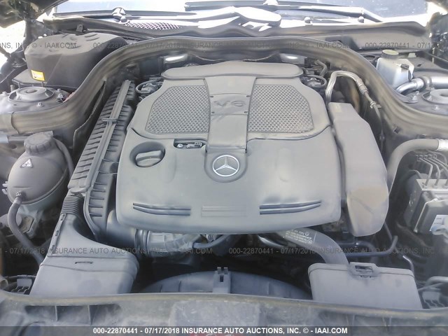 WDDHF5KB2DA723707 - 2013 MERCEDES-BENZ E 350 BLUE photo 10