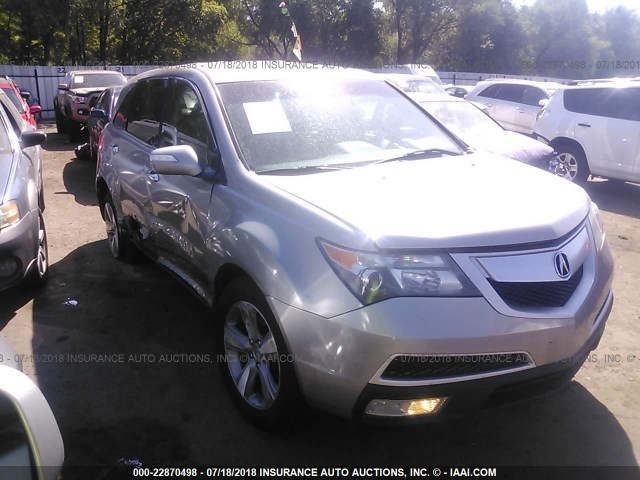 2HNYD2H40CH510014 - 2012 ACURA MDX TECHNOLOGY SILVER photo 1