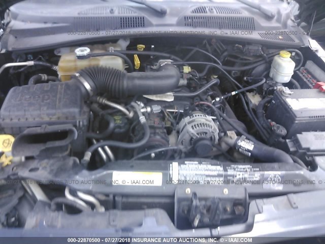 1J4GK38K55W543441 - 2005 JEEP LIBERTY RENEGADE BLACK photo 10