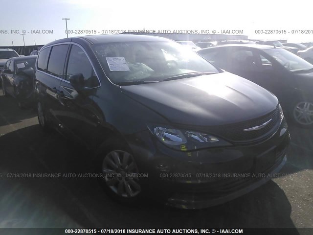 2C4RC1AG6JR111059 - 2018 CHRYSLER PACIFICA L შავი ფოტო 1