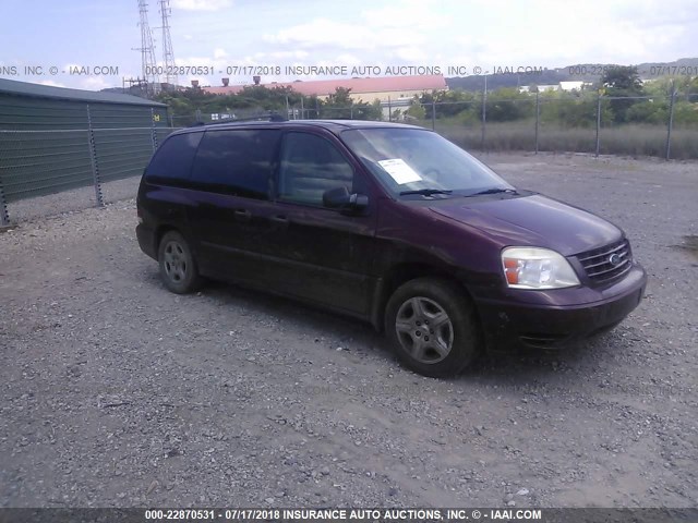 2FMZA51646BA59883 - 2006 FORD FREESTAR SE MAROON photo 1