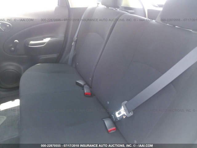 3N1CE2CP6EL400581 - 2014 NISSAN VERSA NOTE S/S PLUS/SV/SL SILVER photo 8