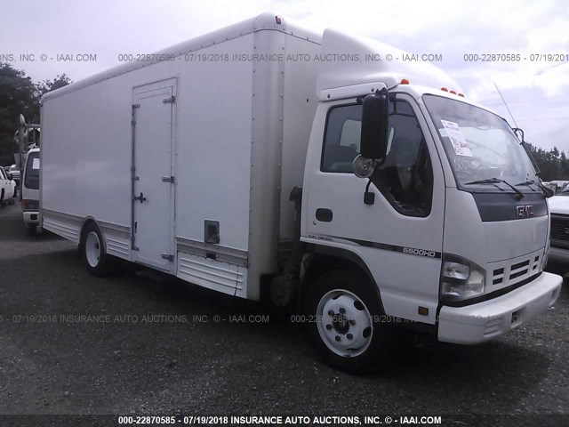 J8DE5B16977301064 - 2007 GMC 5500 W55042-HD WHITE photo 1