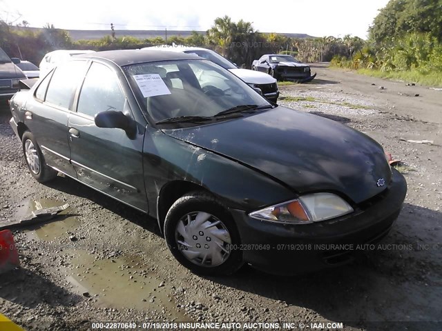 1G1JC524727328690 - 2002 CHEVROLET CAVALIER CNG GREEN photo 1