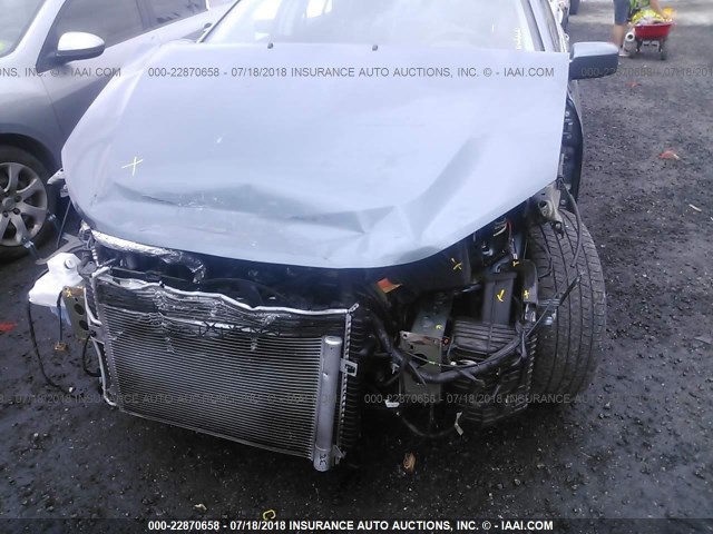 3FAHP0HA2CR317526 - 2012 FORD FUSION SE GRAY photo 6