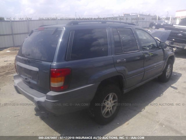 1J4GX48S94C211008 - 2004 JEEP GRAND CHEROKEE LAREDO/COLUMBIA/FREEDOM 蓝色 照片 4