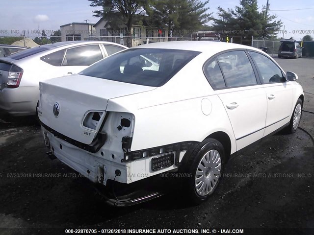 WVWJK73C27P095272 - 2007 VOLKSWAGEN PASSAT WHITE photo 4