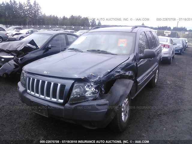 1J4GX48S84C150282 - 2004 JEEP GRAND CHEROKEE LAREDO/COLUMBIA/FREEDOM 青色 照片 6