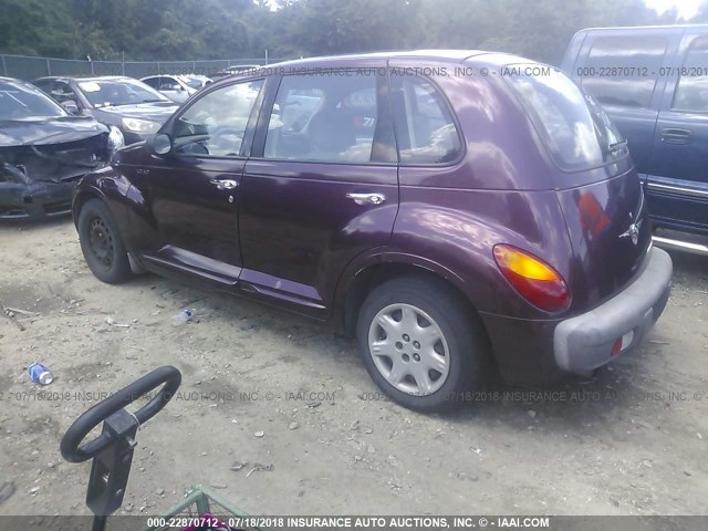 3C4FY48B72T353244 - 2002 CHRYSLER PT CRUISER CLASSIC 紫色 照片 3