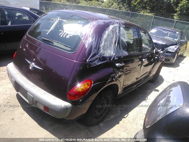 3C4FY48B72T353244 - 2002 CHRYSLER PT CRUISER CLASSIC 紫色 照片 4