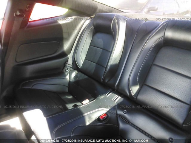 1FA6P8TH1F5319091 - 2015 FORD MUSTANG WHITE photo 8